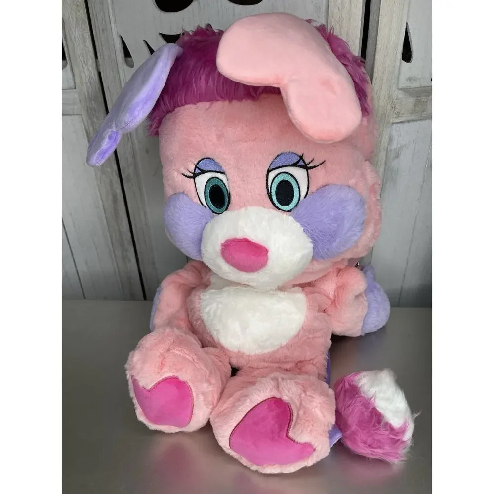 Dolls Kill Pink and Purple Plush Popples Backpack Current Mood Devil Teddy Backpack - Purple/Pink – Dolls Kill main image 3